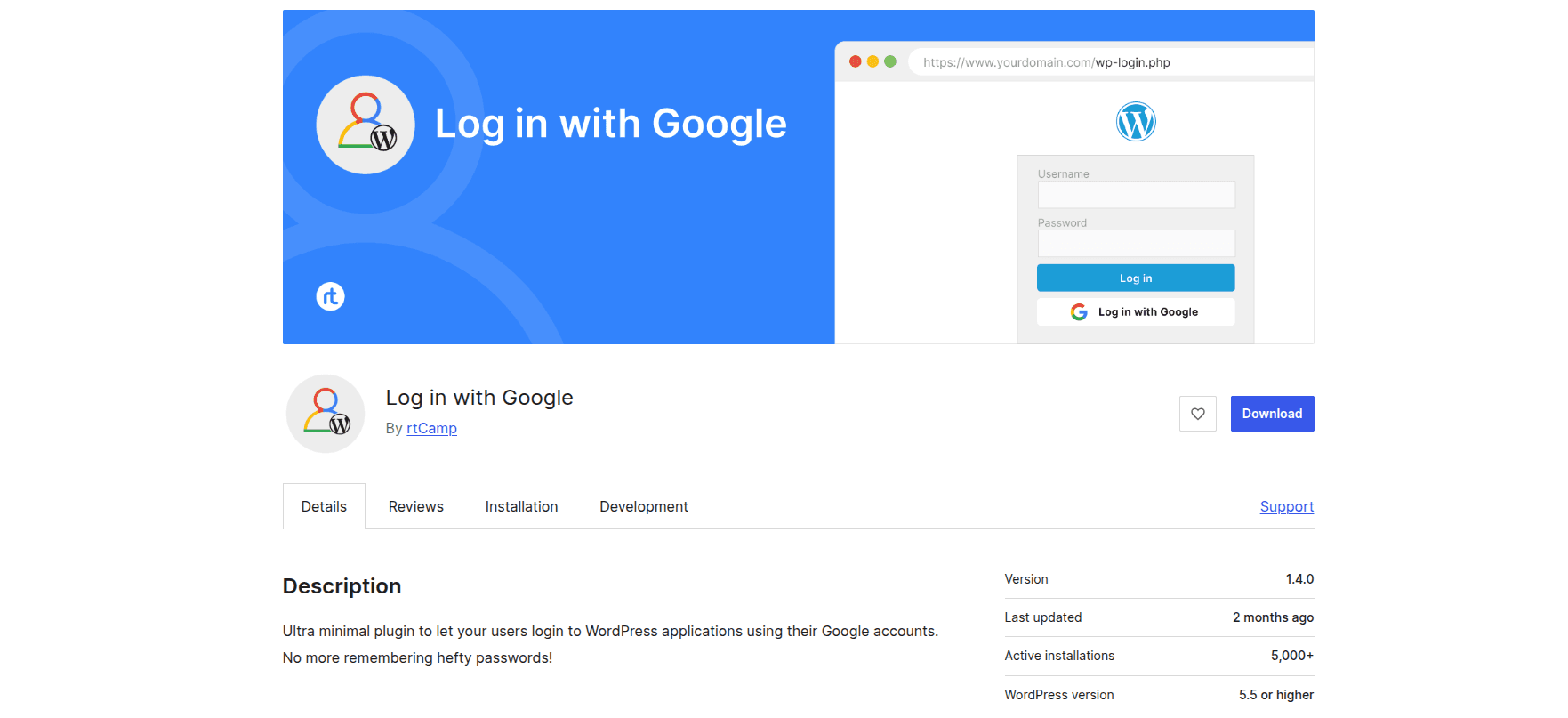 Login with Google – rtCamp’s WordPress Plugin